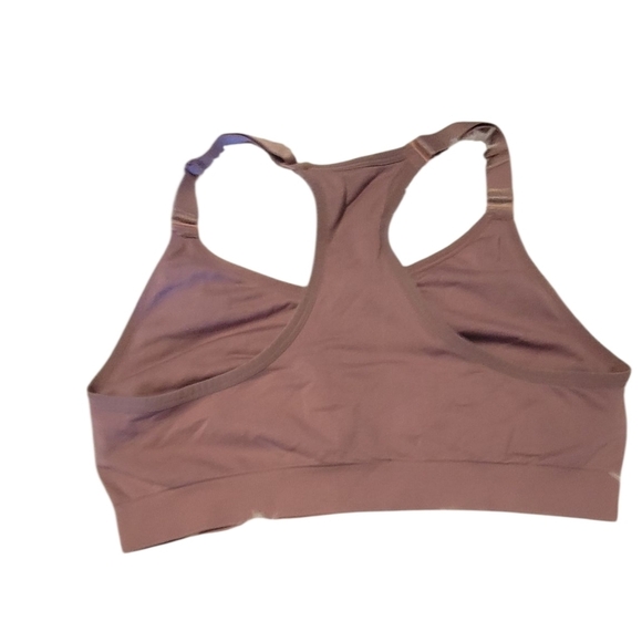 Puma Women's Dusty Pink Sports Bra Size L - Picture 3 of 4